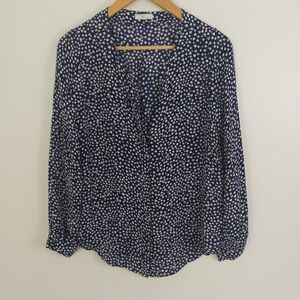 Joie Moema 100% Silk Blouse Size Medium